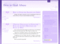 howtohealabuse.com