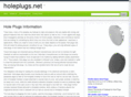 holeplugs.net