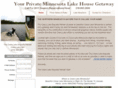 lakehouserentalminnesota.com