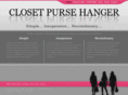 closetpursehanger.com