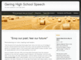 geringspeech.com