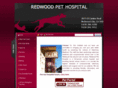 redwoodpethospital.com