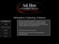 adhocinformationsystems.com