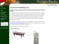 pooltablesplusinc.com