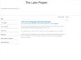 thelatinproject.net