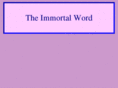 theimmortalword.com