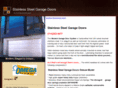 stainlesssteelgaragedoor.com