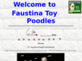 faustinatoypoodles.com