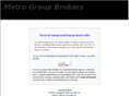 metrogroupbrokers.com