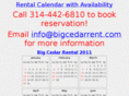 bigcedarrent.com