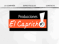 produccioneselcapricho.com