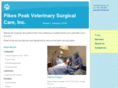 pikespeakveterinarysurgicalcare.com