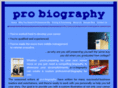 probiography.com