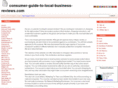 consumer-guide-to-local-business-reviews.com