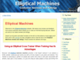 elliptical-machines.org