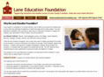 laneeducationfoundation.org