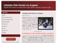 inflatableriderental-losangeles.com