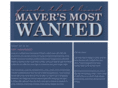 maversmostwanted.com