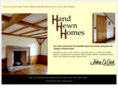 handhewnhomes.com