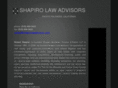 shapirolawadvisors.com
