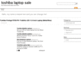 toshibalaptopsale.com