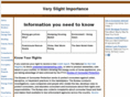 veryslightimportance.com