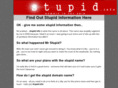 stupid.info