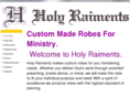 holyraiments.com