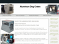 aluminum-dog-crates.com