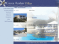 costaazaharvillas.com