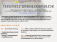 transportationbrokersbonds.com