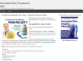herniateddisctreatmentinfo.com