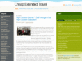 cheapextendedtravel.com