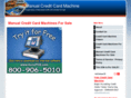 manualcreditcardmachine.net