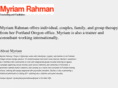 myriamrahman.com