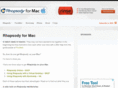 rhapsodyformac.com