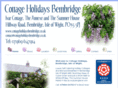 cottageholidaysbembridge.com