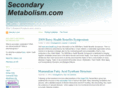 secondarymetabolism.com