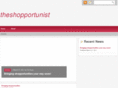 theshopportunist.com