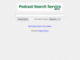 podcastsearchservice.com