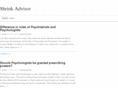 shrinkadvisor.com