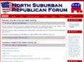 northsuburbanrepublicanforum.com