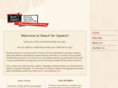 reachforspeech.net