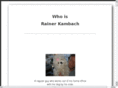 rainerkambach.com