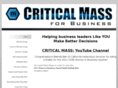 criticalmassforbusiness.com