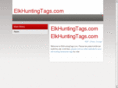 elkhuntingtags.com