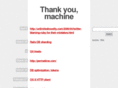 thankyoumachine.com
