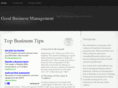 goodbusinessmanagement.com