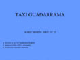 taxiguadarrama.com