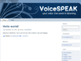 voice-speak.com